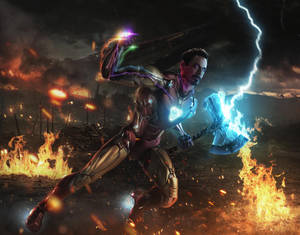 Iron Man Mark 85 Overpowered Wallpaper