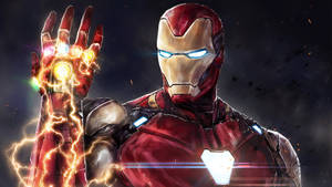 Iron Man Mark 85 Surging Power Wallpaper