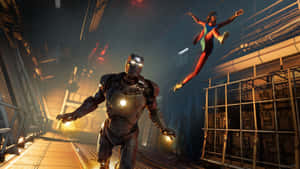 Iron Man Ms Marvel Avengers Game Wallpaper