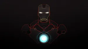 Iron Man's Arc Reactor, A Crucial Part Of The Superhero's Ingenious Suit Wallpaper