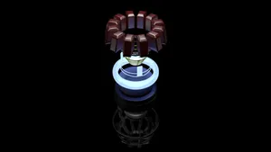 Iron Man's Heart Of Technology Wallpaper