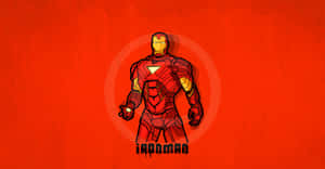 Iron Man Taking Flight In This Classic Fan Art! Wallpaper