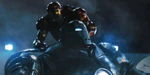 Iron Man Versus Iron Monger Showdown Wallpaper