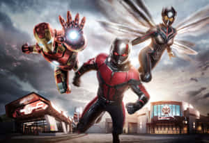 Iron Manand Ant Man Team Up Wallpaper