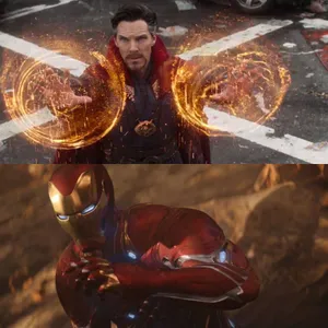 Iron Manand Doctor Strange Magicand Armor Wallpaper