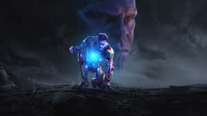 Iron Manand Thanos Showdown Wallpaper