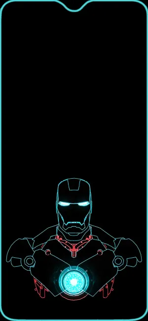 Ironheart Fingerprint Phone Wallpaper