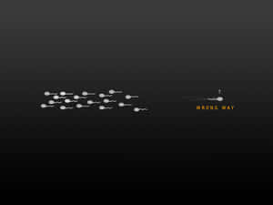 Ironic Deviant Sperm Cell Wallpaper