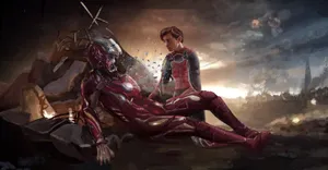 Ironman With Spiderman Iron Spider Wallpaper