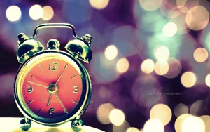 Irreversible Time Clock Wallpaper