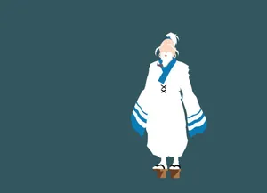 Isaac Netero: Master Of Martial Arts Wallpaper