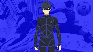 Isagi Yoichi Football Anime Character Wallpaper