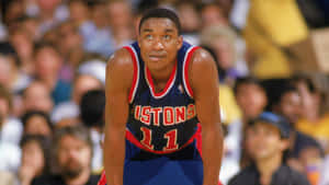 Isiah Thomas 1987 Nba Season Game Wallpaper