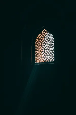 Islamic Architecture Window Light Beams Wallpaper