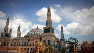 Islamic Center Mosque Samarinda Indonesia Wallpaper