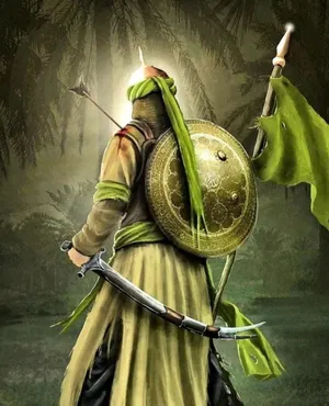 Islamic Warriorin Armor Wallpaper