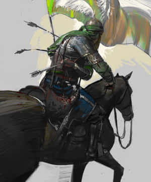 Islamic Warrioron Horseback Wallpaper