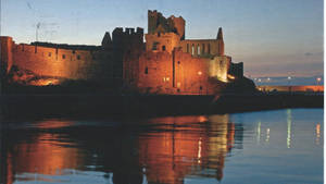 Isle Of Mann Peel Castle Wallpaper