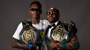 Israel Adesanya And Kamaru Usman Wallpaper