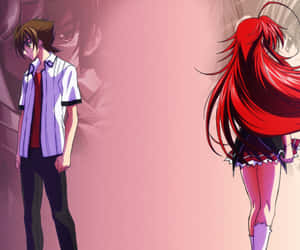 Isseiand Mysterious Red Haired Girl Wallpaper