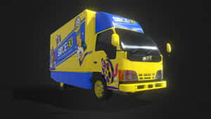 Isuzu Elf Space Express Delivery Truck Wallpaper