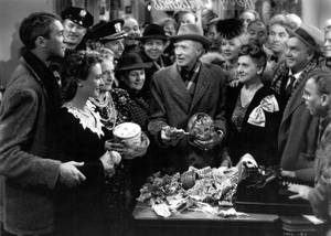 It's A Wonderful Life Cast George Mary Bailey Wallpaper