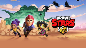 It's Time For Adventure! Join The Team In Brawl Stars’ Running Trio. Wallpaper