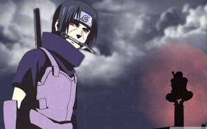 Itachi Uchiha - A Powerful Anbu Member Wallpaper