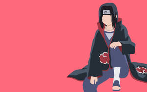 Itachi Uchiha Akatsuki Phone Art Wallpaper