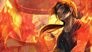 Itachi Uchiha Fire Anime Wallpaper