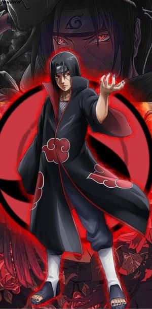 Itachi_ Uchiha_ Sharingan_ Power.jpg Wallpaper