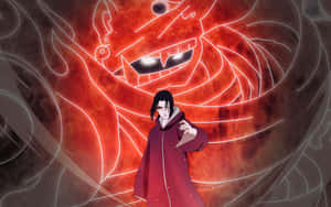 Itachi_ Uchiha_ Sharingan_ Power Wallpaper