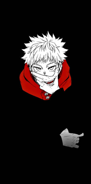 Itadori Hand Jujutsu Kaisen Iphone Wallpaper