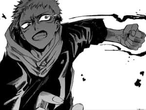 Itadori Yuji, The Protagonist Of Jujutsu Kaisen Wallpaper