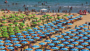 Italian Beach Serenity Wallpaper