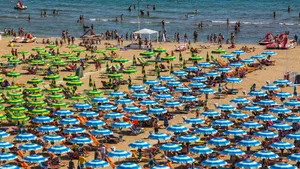 Italian Beach Serenity Wallpaper