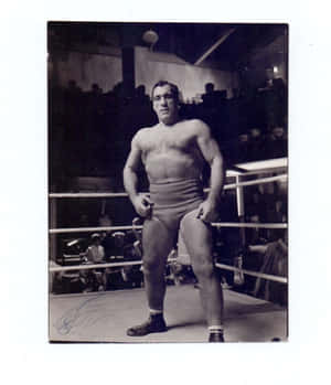 Italian Boxer Primo Carnera Also Known As The Ambling Alp Wallpaper