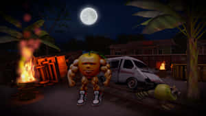 Italian Brainrot Character Wallpaper