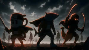 Italian Brainrot Characters Wallpaper