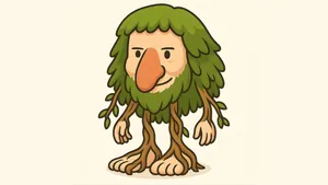 Italian Brainrot Troll Character Wallpaper