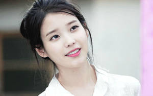 Iu Tied Hair Wallpaper