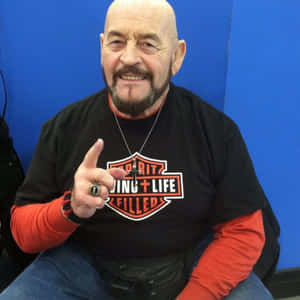 Ivan Koloff, The Iconic Canadian Professional Wrestler In A Medium-angle Shot Wallpaper