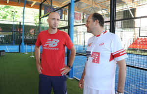 Ivan Ljubicic Conversationon Court Wallpaper