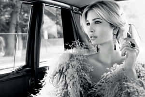 Ivana Trump In A Car Wallpaper