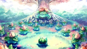 Ivysaur And Bulbasaur Wallpaper