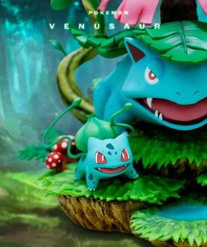 Ivysaur And Venusaur Wallpaper