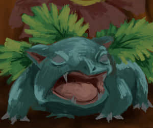Ivysaur Art Wallpaper