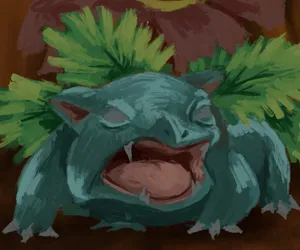 Ivysaur Art Wallpaper