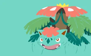 Ivysaur Evolved Form Venusaur Wallpaper