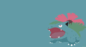 Ivysaur Mouth Open Wallpaper